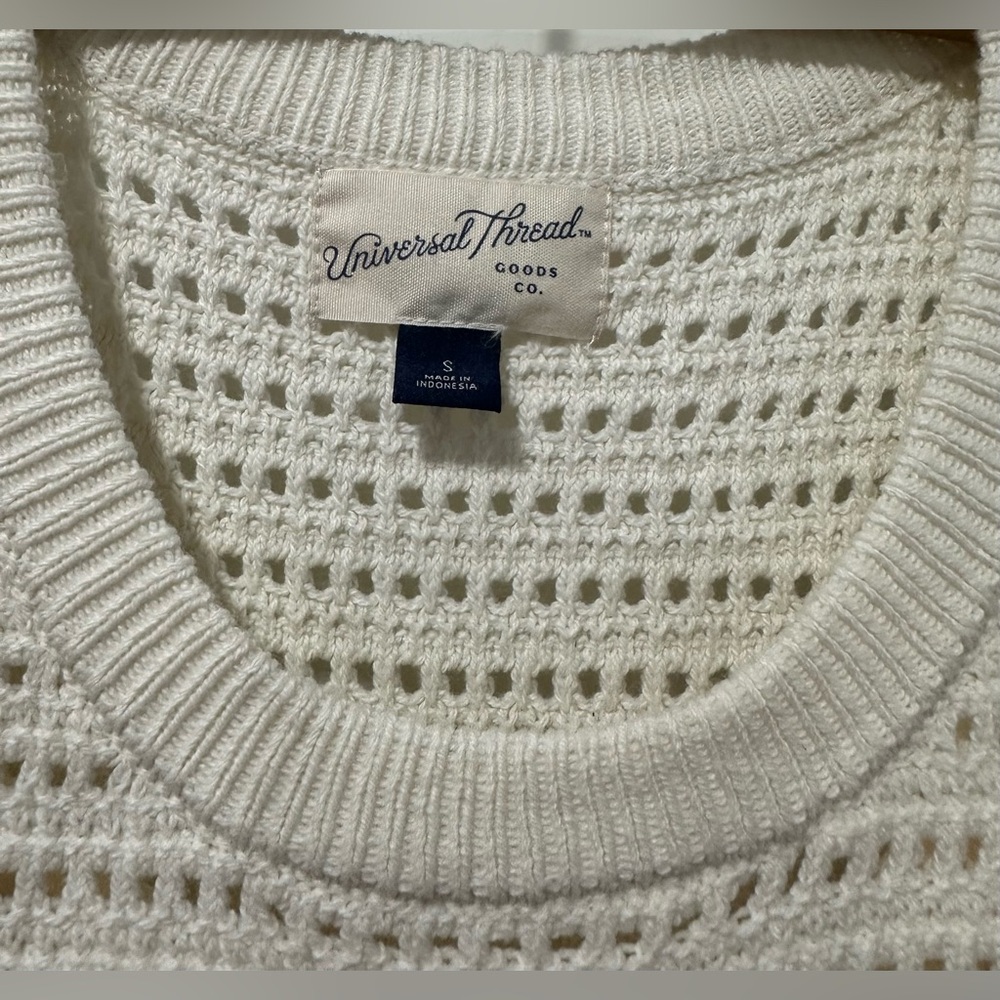 UNIVERSAL THREAD Women's Openwork Midi Sweater Dr… - image 6